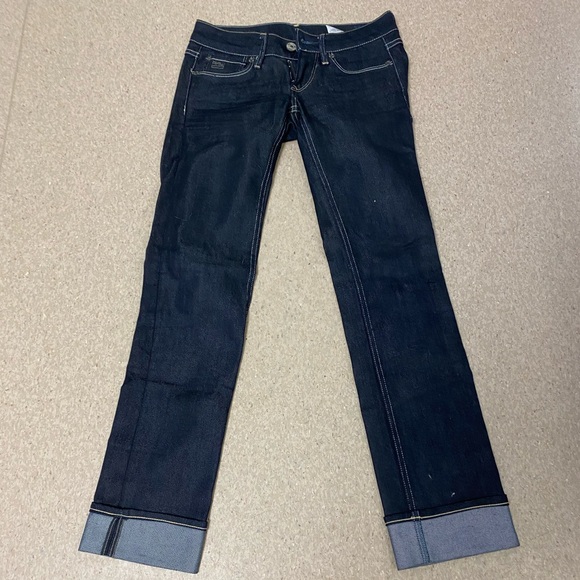 Used But Not Abused, G-Star Raw dark blue jeans, so 24, - Picture 1 of 2
